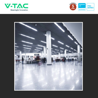 Tubo LED Prismatico Plafoniera 20W 60cm VT-8-20 V-Tac Pro