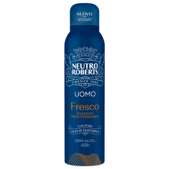 Deodorante Spray Asciutto Uomo da 150 ml Neutro Roberts