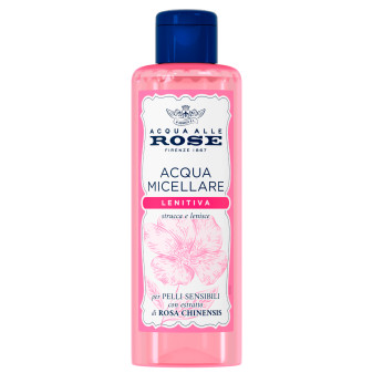 Acqua Micellare Struccante Lenitiva Pelli Sensibili Acqua alle Rose