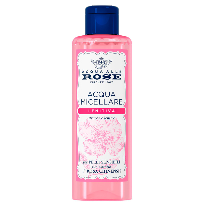 Acqua Micellare Struccante Lenitiva Pelli Sensibili Acqua alle Rose