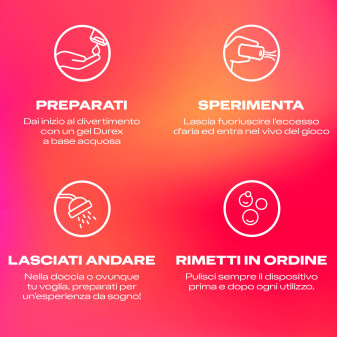 Durex Play Excite Me Slide e Ride Masturbatore con Nervature Uomo