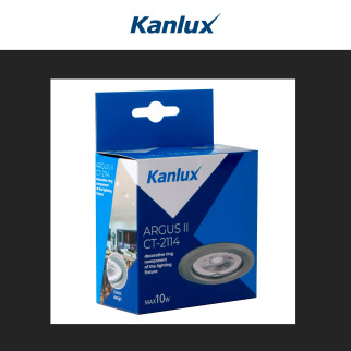 Acquista Kanlux ARGUS II CT-2114-C/M Portafaretto Rotondo da incasso