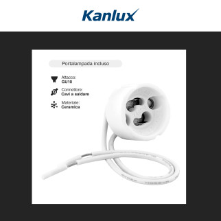 Acquista Kanlux ARGUS II CT-2114-G Portafaretto Rotondo da incasso