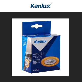 Acquista Kanlux ARGUS II CT-2114-G Portafaretto Rotondo da incasso