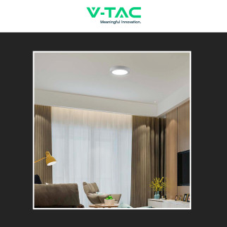 VT-60012 Mini Pannello LED Rotondo 12W SMD da Parete V-Tac