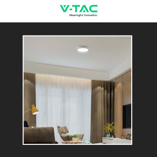 VT-60006 Mini Pannello LED Rotondo 6W SMD da Parete V-Tac