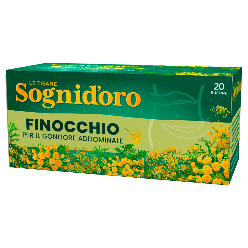 Sognid'oro Tisana Finocchio - Confezione da 20 Filtri Star