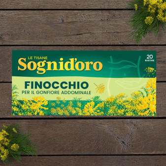 Sognid'oro Tisana Finocchio - Confezione da 20 Filtri Star