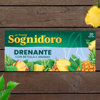 Sogni d'oro Tisana Drenante - Confezione da 20 filtri Star