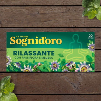 Sognid'oro Tisana Rilassante - Confezione da 20 Filtri Star