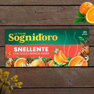Sogni d'oro Tisana Snellente - Confezione da 20 filtri Star