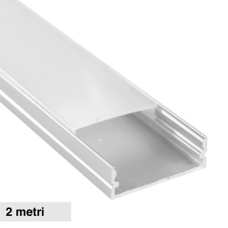 VT-8204 Profilo in Alluminio da 2m per Strisce LED V-Tac