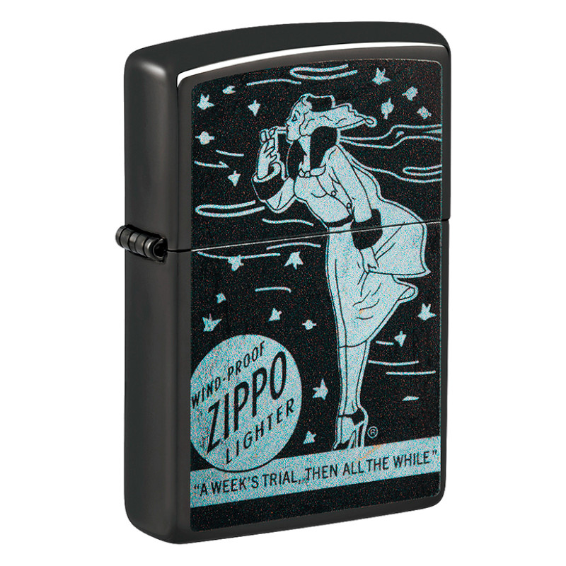 Accendino Zippo 48456 Windy Antivento Ricaricabile