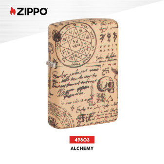 Accendino Zippo Premium 49803 Alchemy Design
