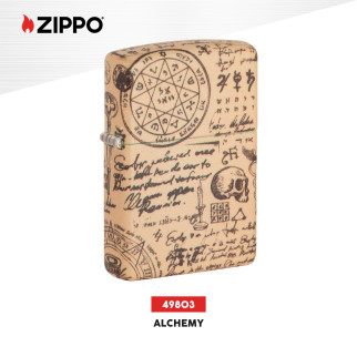 Accendino Zippo Premium 49803 Alchemy Design