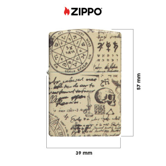 Accendino Zippo Premium 49803 Alchemy Design