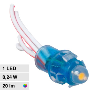 VT-50501 V-Tac Modulo con 1 LED SMD 0,24W 12V IP68