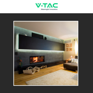 VT-8208 Profilo Angolare in Alluminio da 2m per Strisce LED V-Tac