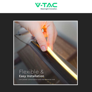 V-Tac VT-COB 320 Striscia LED COB Flessibile 50W 320 LED/m 5m 24V IP67
