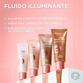 Lumi Glotion Illuminante Tonalità 904 Deep Glow da 40ml L'Oréal Paris
