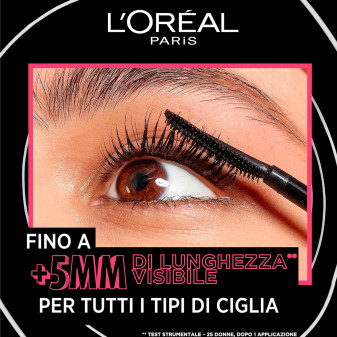 Mascara Waterproof Allungante L'Oréal Paris Telescopic Lift