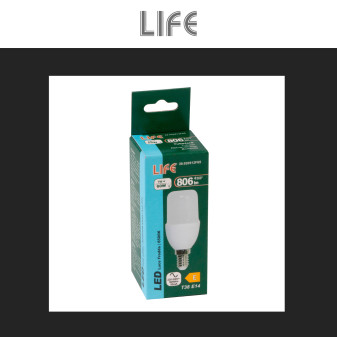 Lampadina LED E14 7W Tubolare T38 SMD Life