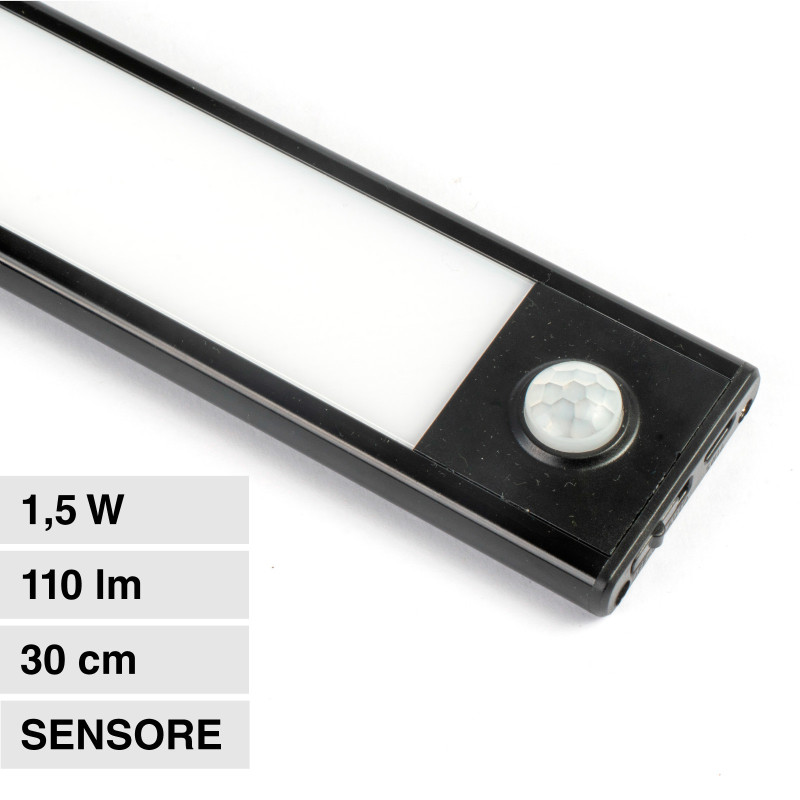 Lampada LED da Armadio 1,5W SMD Sensore PIR V-Tac VT-8141