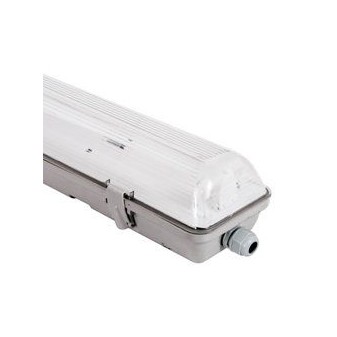 Life Plafoniera Singola Impermeabile per Tubi LED T8 da 150cm - mod.