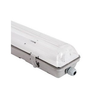 Life Plafoniera Singola Impermeabile per Tubi LED T8 da 120cm - mod.