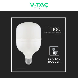 V-Tac VT-21031 Lampadina LED E27 Hi-Power 30W T100 SMD