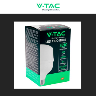 V-Tac VT-21031 Lampadina LED E27 Hi-Power 30W T100 SMD