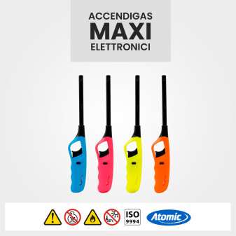 Atomic Marie BBQ Accendigas Elettronico Serie da 4 Accendini