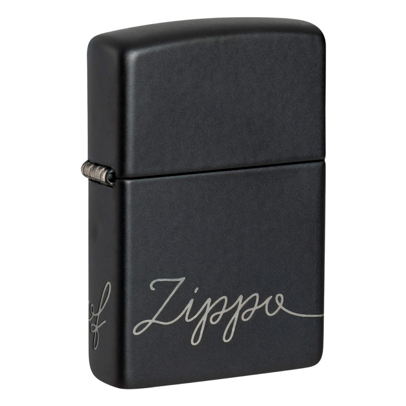 Accendino Zippo mod. 48979 Zippo Corsivo Design Ricaricabile