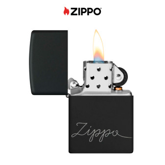 Accendino Zippo mod. 48979 Zippo Corsivo Design Ricaricabile