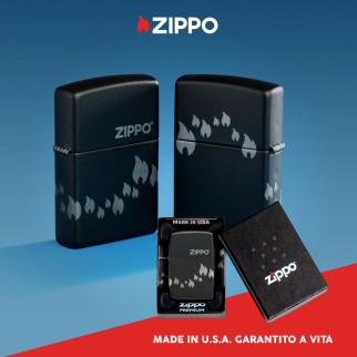 Accendino Zippo mod. 48980 Zippo Fiamma Design Ricaricabile
