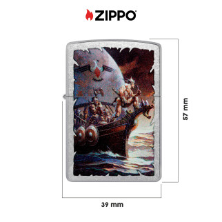 Accendino Zippo mod. 48953 Frank Frazetta Kane Golden Sea Antivento