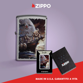 Accendino Zippo mod. 48953 Frank Frazetta Kane Golden Sea Antivento