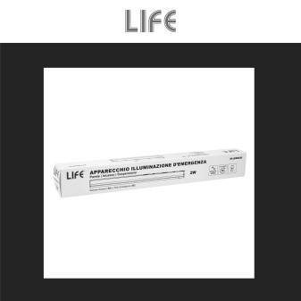 Life Lampada LED Uscita Emergenza SE+SA Self Test mod.39.LED0630
