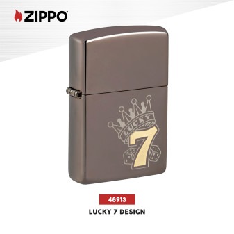 Accendino Zippo mod. 48913 Fantasia Lucky 7 Design