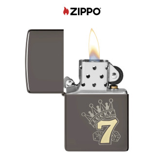 Accendino Zippo mod. 48913 Fantasia Lucky 7 Design