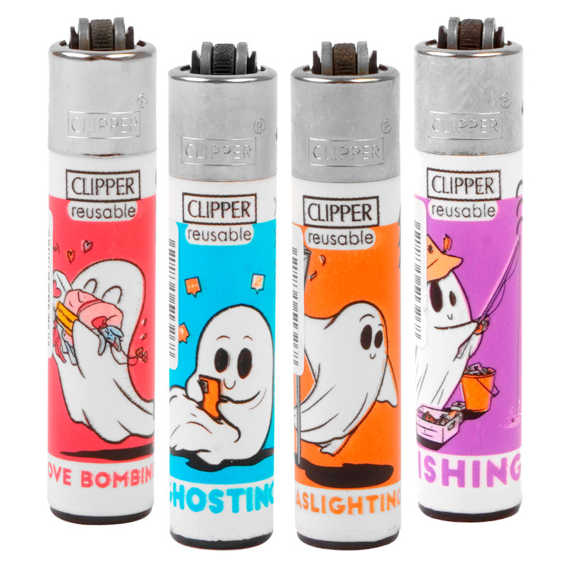 Clipper Micro Accendino a Pietrina Lots Of Laughs 4 Accendini