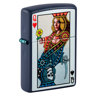 Accendino Zippo mod. 48723 Queen Design Antivento