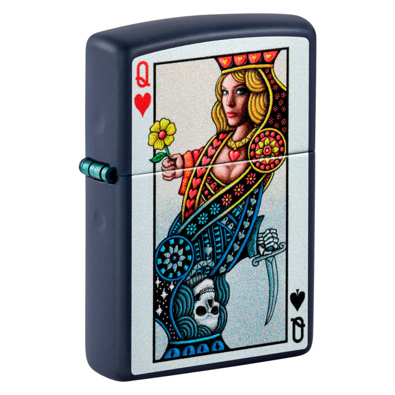 Accendino Zippo mod. 48723 Queen Design Antivento