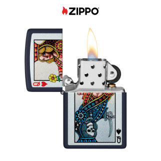 Accendino Zippo mod. 48723 Queen Design Antivento