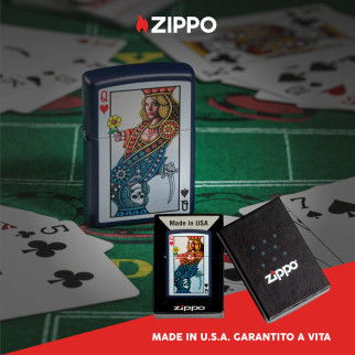 Accendino Zippo mod. 48723 Queen Design Antivento