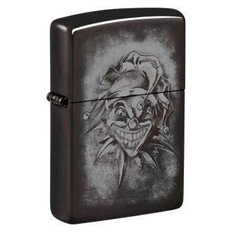 Accendino Zippo 48914 Clown Design Antivento Ricaricabile
