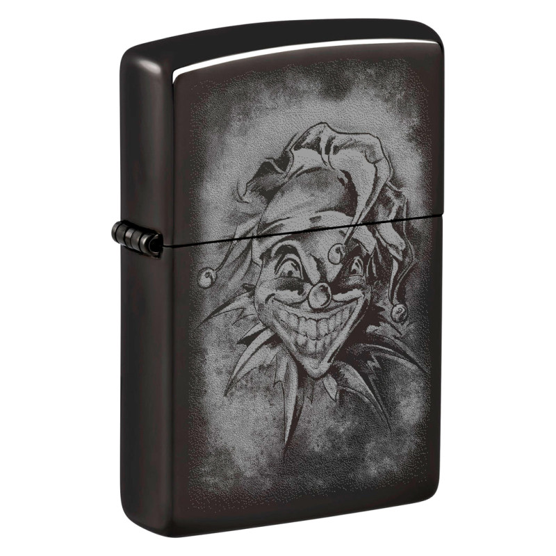 Accendino Zippo 48914 Clown Design Antivento Ricaricabile