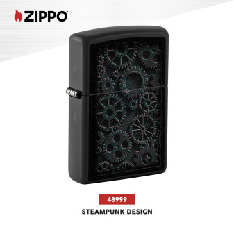 Accendino Zippo mod. 48999 Steampunk Design Ricaricabile