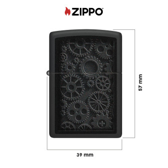 Accendino Zippo mod. 48999 Steampunk Design Ricaricabile
