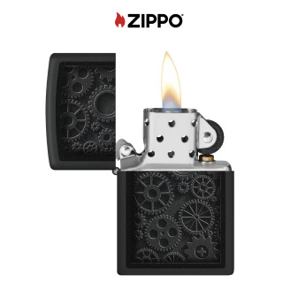 Accendino Zippo mod. 48999 Steampunk Design Ricaricabile
